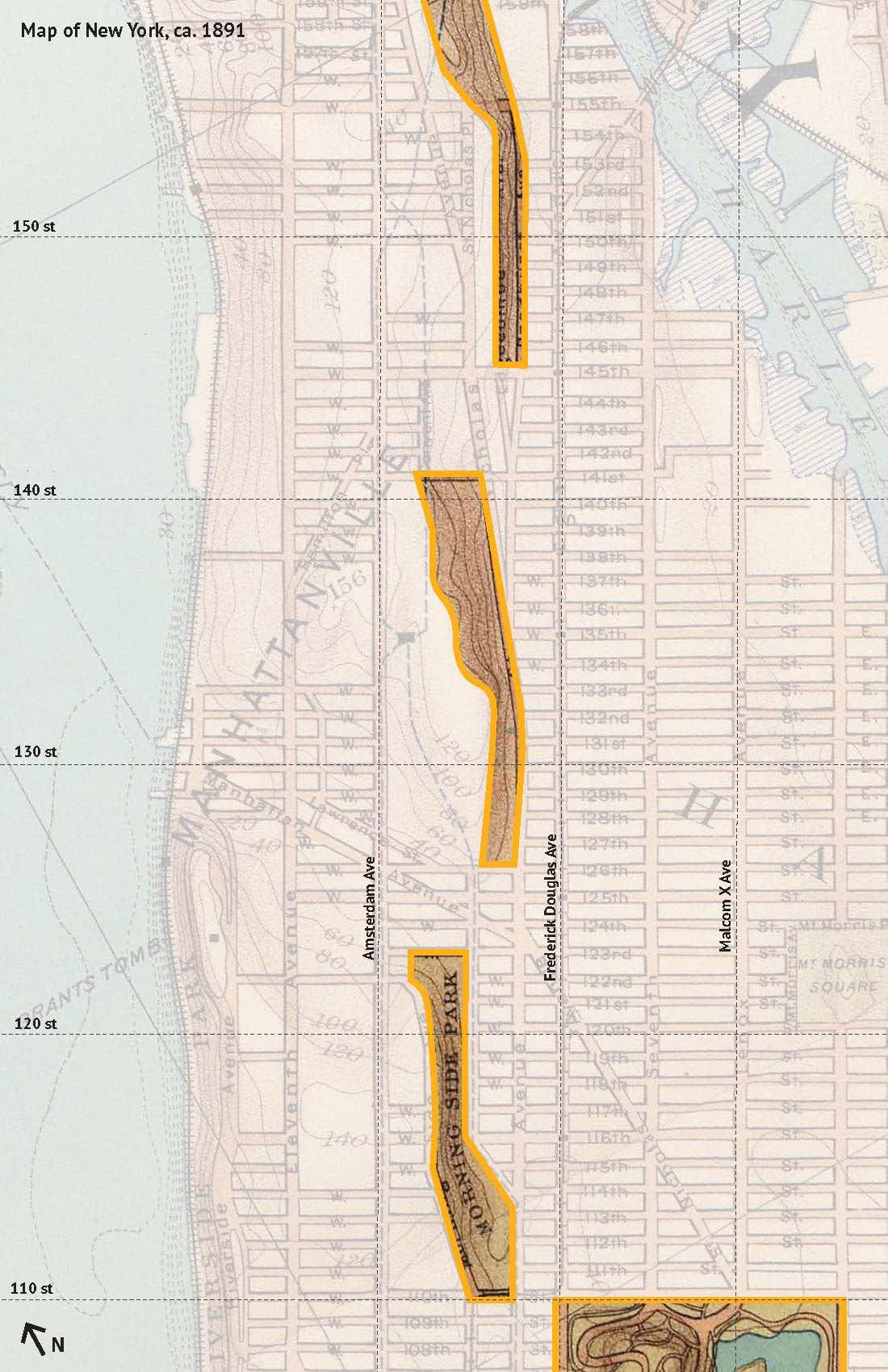 Harlem Schist boundary